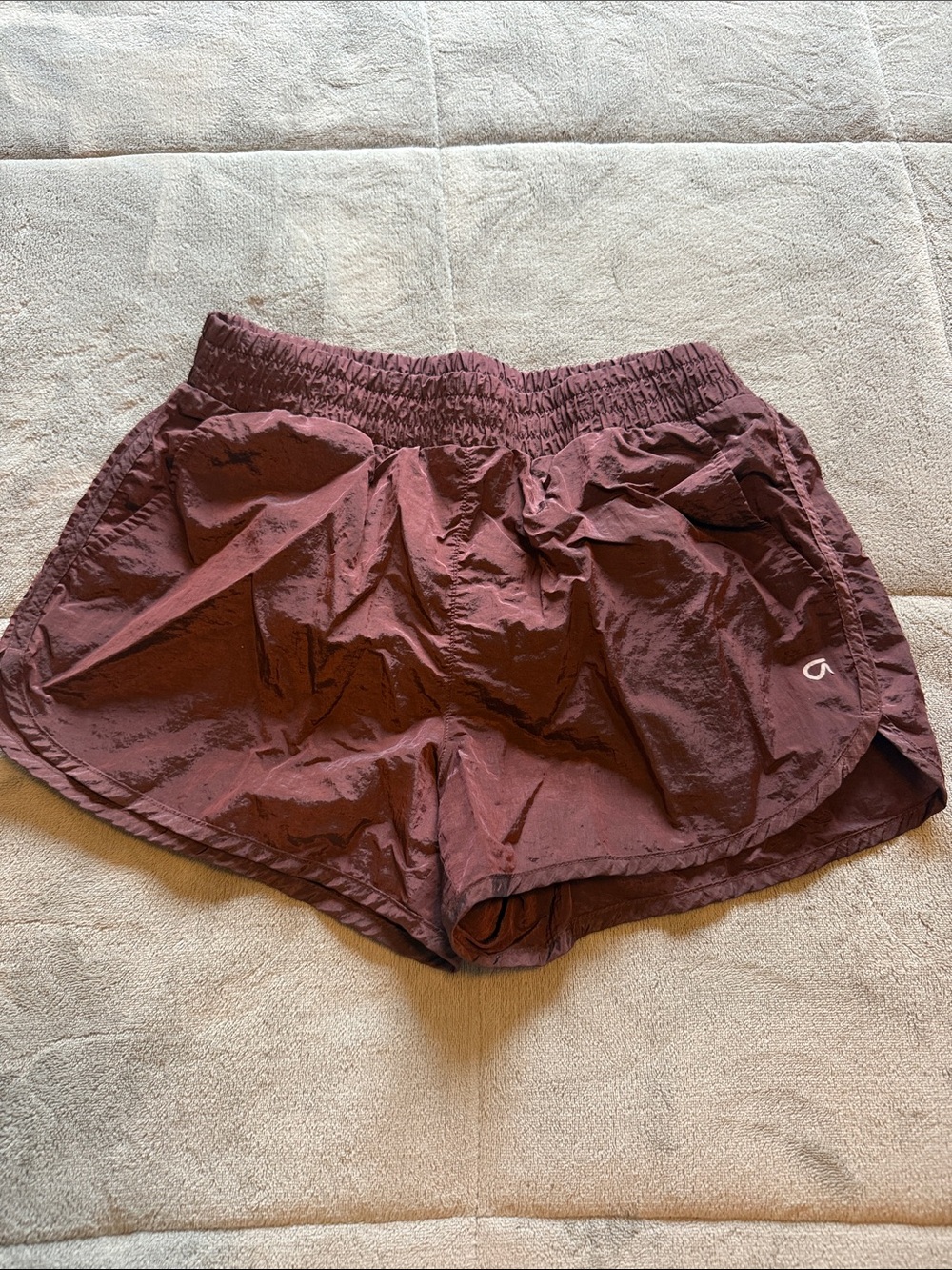 Women’s Lightweight Maroon Running Shorts